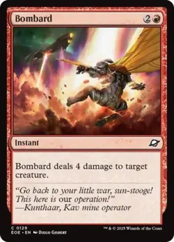 Bombard -Foil Near Mint MTG Edge of Eternities - Image 1