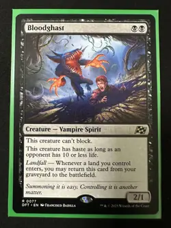 MTG BLOODGHAST Aetherdrift - Image 1