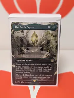 The Earth Crystal (Borderless) (NON Foil) - NM - FF x MTG - Image 1