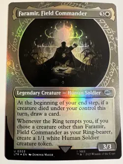 Faramir, Field Commander | MTG | 0303 | LTR | NM | Showcase FOIL - Image 1