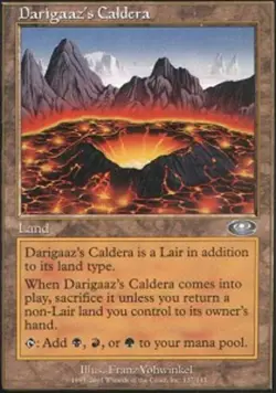 MTG - Darigaaz's Caldera - Planeshift - NM, English Magic FLAT RATE SHIP - Image 1