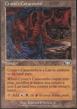 MTG - Crosis's Catacombs - Planeshift - NM, English Magic FLAT RATE SHIP - Image 1