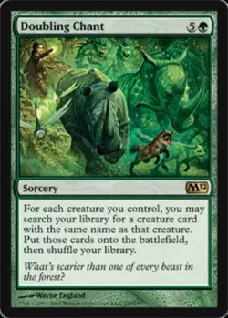 MTG - Doubling Chant - Magic 2012 - NM, English Magic FLAT RATE SHIP - Image 1