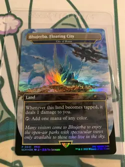 Bhujerba, Floating City of Brass 41 FOIL Champion Promo MTG: Final Fantasy - NM+ - Image 4