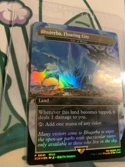 Bhujerba, Floating City of Brass 41 FOIL Champion Promo MTG: Final Fantasy - NM+ - Image 5