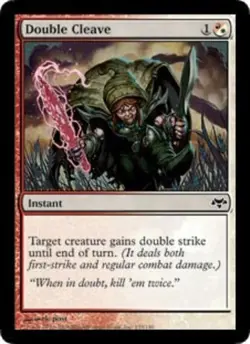 MTG - Double Cleave - Eventide - NM, English Magic FLAT RATE SHIP - Image 1