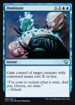 MTG - Dominate - Commander 2015 - NM, English Magic FLAT RATE SHIP - Image 1