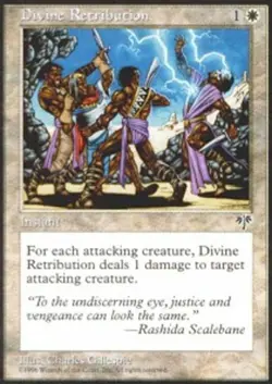 MTG - Divine Retribution - Mirage - NM, English Magic FLAT RATE SHIP - Image 1