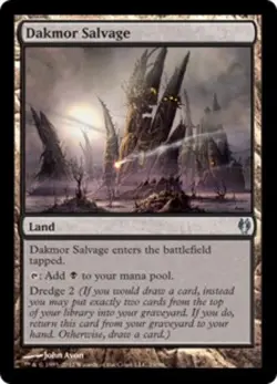 MTG - Dakmor Salvage - Duel Decks: Izzet vs. Golgari - NM, English Magic FLAT RA - Image 1