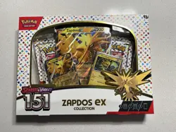 Pokemon TCG Scarlet & Violet 151 Zapdos EX Collection Box Factory Sealed - Image 1