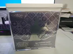 Pokemon Paldean Fates - Pokemon Center Edition ETB - And Case - Image 1