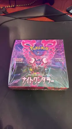Sv6a Night Wanderer Pokemon Japanese *w Shrink Booster Box - Image 1