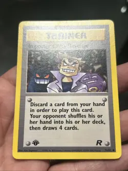 Pokemon TCG Imposter Oak's Revenge Team Rocket 1st Edition 76/82- NM/ LP - Image 2