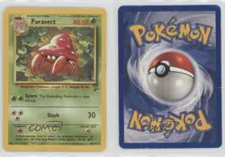 Parasect Pokemon Base Set 2 #55 2000 0p5r - Image 3