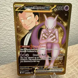 Pokemon TCG Team Rocket's Mewtwo ex 240/182 Destined Rivals - Image 3