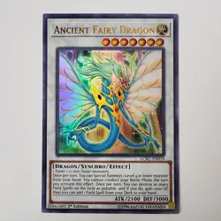 Ancient Fairy Dragon - LCKC-EN070 - NM/VLP - Ultra Rare - 1st ed - Yugioh - Image 1