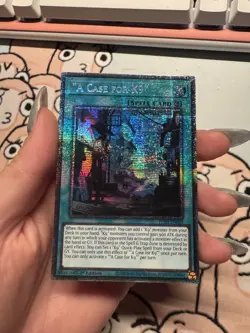 "A Case for K9" JUSH-EN040 Starlight Rare 1st Edition YuGiOh **EURO PRINT** - Image 1