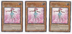 Yugioh- 3X Cyber Tutu - Common - 1st Edition - EOJ-EN005 - Near Mint - Image 1