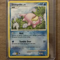 Pokemon Slowpoke LV.10 Reverse Holo Card 82/106 Great Encounters Series - Image 1