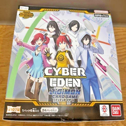 BANDAI Digimon Card Game BT-22 Cyber Eden Booster Box 24 Packs JAPAN TCG NEW - Image 1