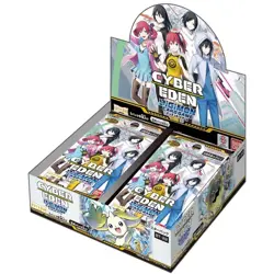 BANDAI Digimon Card Game BT-22 Cyber Eden Booster Box 24 Packs JAPAN TCG NEW - Image 3