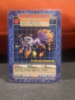 Youkomon BO-277 Digimon Digi-Battle Series 6 Trading Card Never Played NM - Image 1