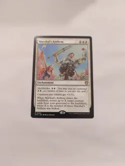 Marshal's Anthem Commander: Outlaws of Thunder Junction Regular NM MTG - Image 1