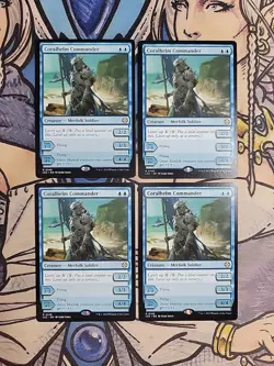 4x Coralhelm Commander - NM/M LCC MTG Magic - Image 1