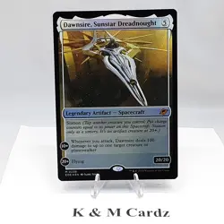 MTG - Edge of Eternities - Dawnsire, Sunstar Dreadnought - Foil - 0238 - NM - Image 1