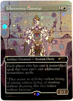 MTG Ethersworn Canonist (Galaxy Foil) Secret Lair Deathburger 2102 NM - Image 1