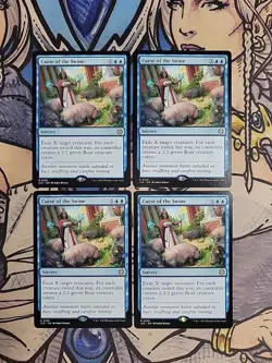 4x Curse of the Swine - NM/M LCC MTG Magic - Image 1