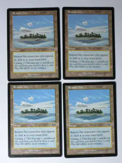 Remote Isle 4x - Urza's Saga MTG Magic - HP - Image 1