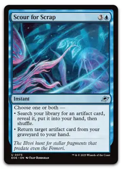 Scour for Scrap #73 (NM) Edge of Eternities EOE Magic MTG - Image 1