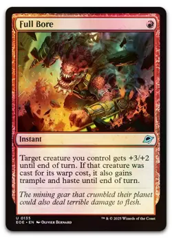 Full Bore #135 (Foil) (NM) Edge of Eternities EOE Magic MTG - Image 1