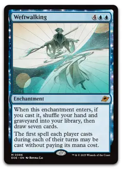 Weftwalking #86 (NM) Edge of Eternities EOE Magic MTG - Image 1