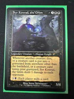 MTG Syr Konrad, the Grim - DCI Promo - Image 1