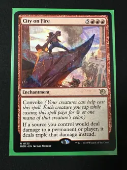 MTG City on Fire (135/548) March of the Machine - Image 1