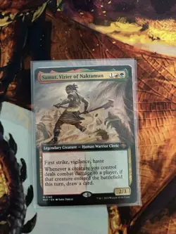 1x Samut, Vizier of Naktamun MTG MOM: The Aftermath Extended Mythic Nonfoil NM - Image 1