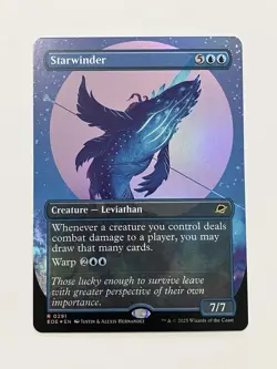 Starwinder (0291) - Regular - Borderless R MTG Edge of Eternities English - Image 1