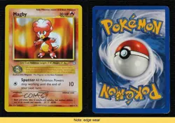 Magby Pokemon Neo Genesis #23 2000 READ 14rq - Image 3