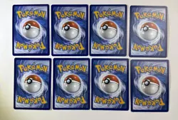 Lot Of (8) pc Pokemon TCG Holo Energy Set 2023/2024 Fresh Pull Playset Bundle - Image 4