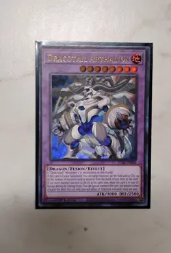 Yugioh! TCG - Dracotail Arthalion Ultra Rare JUSH-EN006 Justice Hunters NM/MINT - Image 2