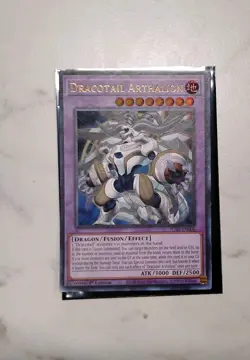 Yugioh! TCG - Dracotail Arthalion Ultra Rare JUSH-EN006 Justice Hunters NM/MINT - Image 3