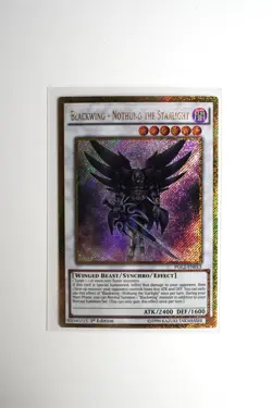 Blackwing - Nothung the Starlight - PGL2-EN013 - Gold Secret Rare 1st - Yugioh! - Image 1