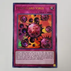 Crush Card Virus (Version 1) - LCKC-EN046 - LP - Ultra Rare - 1st ed - Yugioh - Image 1