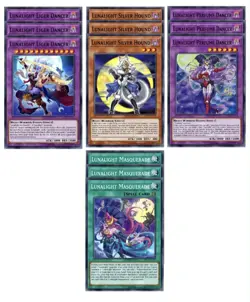 Lunalight Deck Core 12 Card Bundle DUAD Duelist's Advance YuGiOh - Image 1