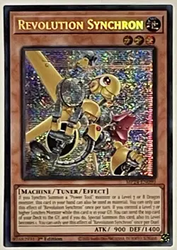 MP24-EN090 Revolution Synchron Secret Rare 1st Ed YuGiOh - Image 1