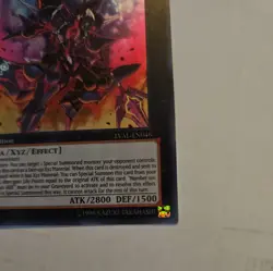 YuGiOh NUMBER C101: SILENT HONOR DARK Ultra Rare LVAL-EN046 1st Ed Nm - Image 4