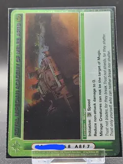 Chaotic Card : Royal Mipedian Academy Of Melee Arts First Edition Rare Location - Image 1