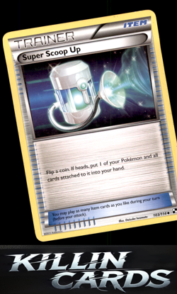 Super Scoop Up 103/114 Pokemon Uncommon Black and White Card NM - Image 1